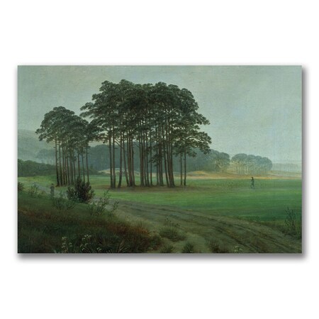 Trademark Fine Art Caspar Friedrich 'Midday 1820-25' Canvas Art, 16x24 BL0745-C1624GG